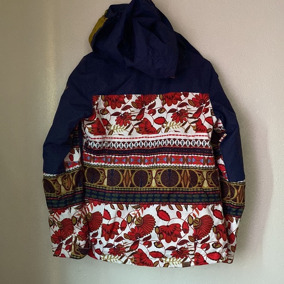 Womens Roxy Torah Bright Jetty Block 10K Snow Jacket - Picture 7 of 11